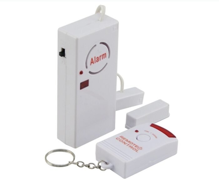 Alarme Sonoro Porta Janela Sensor Magnético Sirene S/ Fio